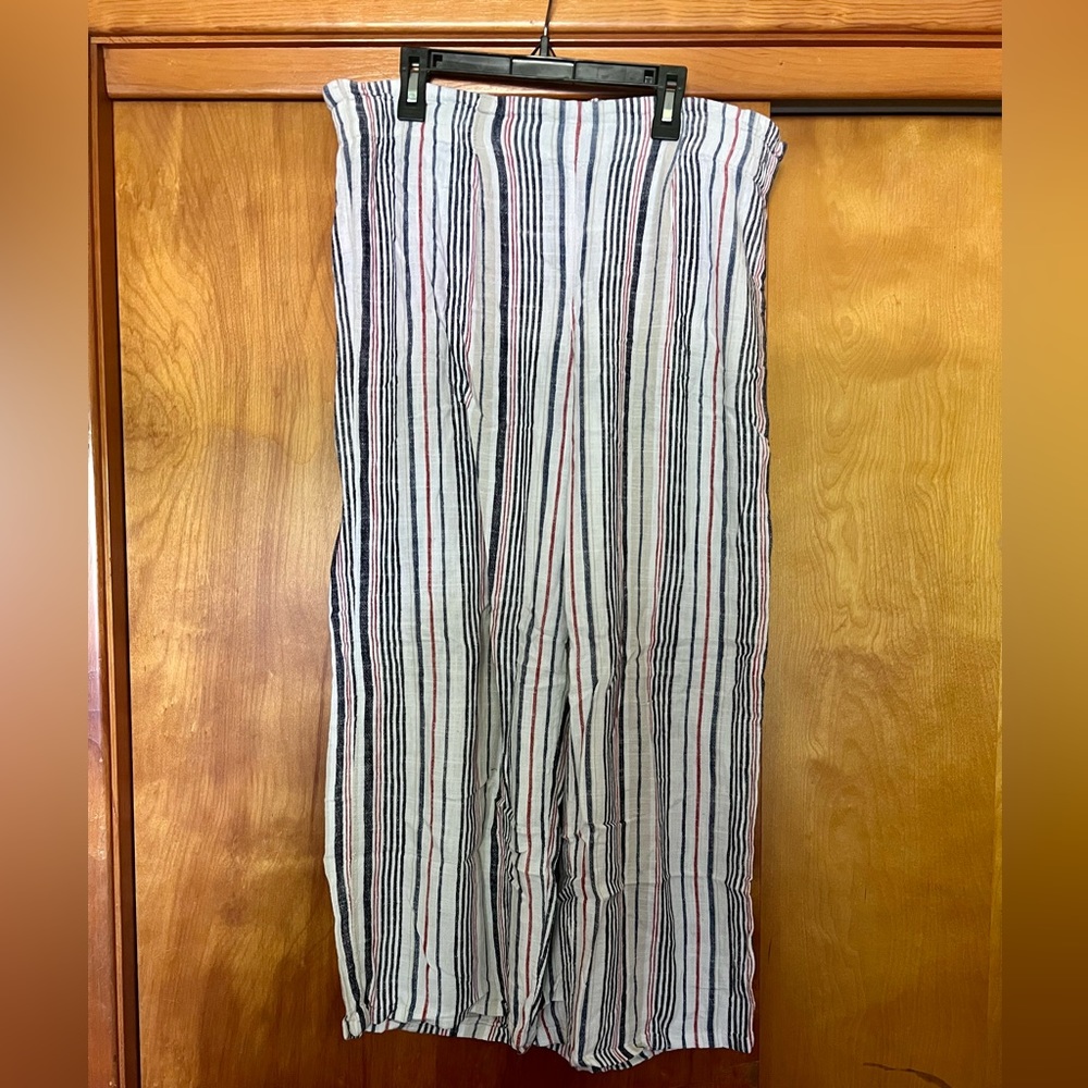 LOFT Wide Leg Beach Pants